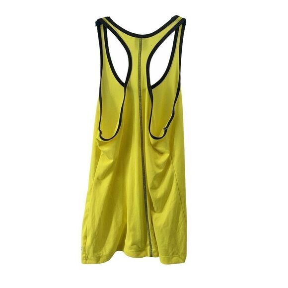 Yellow Racerback Athletic Tank Top BCG Small - Picture 2 of 4